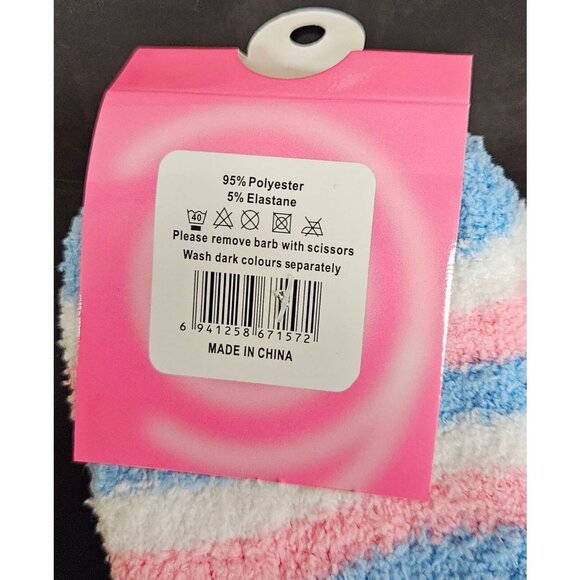 Women Non-Slip Grip Socks Super Soft Winter Cozy Slipper Sock Size 9-11 6 Pairs - Picture 2 of 2